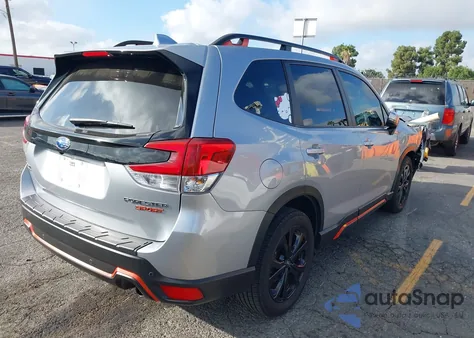 2019 Subaru Forester Sport from USA, damaged, VIN JF2SKAPC3KH535547